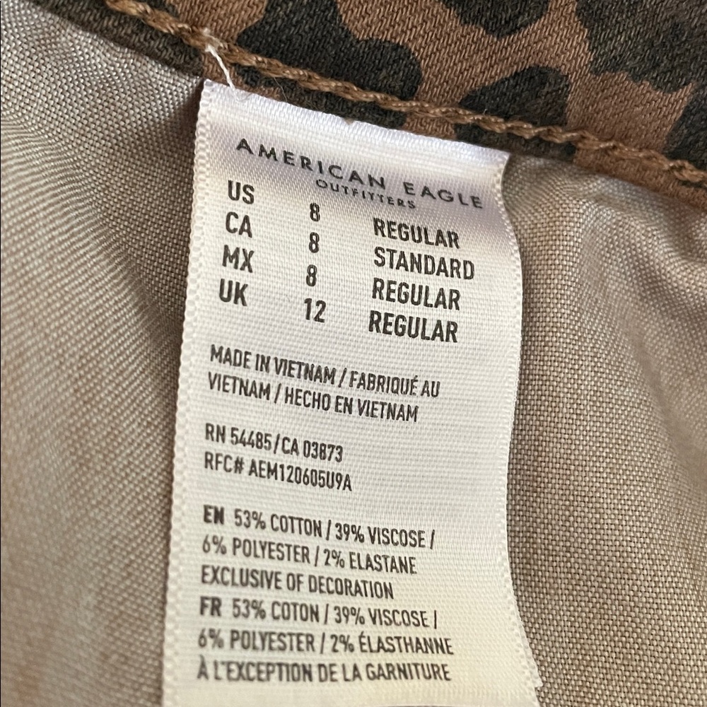 American Eagle Outfitters Cheetah Skinny Jeans 🦅🐆 - Picture 15 of 17